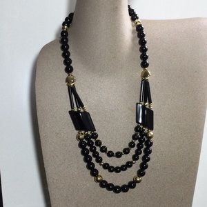 Vintage Art Deco Beaded Necklace